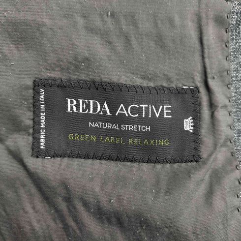 ユナイテッドアローズグリーンレーベルリラクシング UNITED ARROWS green label relaxing REDA ACTIVE フラノ 無地 3B HXD 2P ジャケット メンズ JPN:48