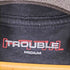 TROUBLE 両面プリントクルーネックTシャツ メンズ import:M