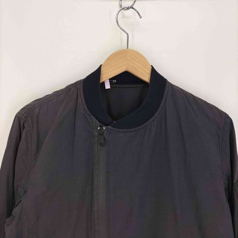 ジョンローレンスサリバン JOHN LAWRENCE SULLIVAN MA-1型 ロングコート ドローコード 裏地メッシュ メンズ FREE