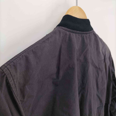 ジョンローレンスサリバン JOHN LAWRENCE SULLIVAN MA-1型 ロングコート ドローコード 裏地メッシュ メンズ FREE