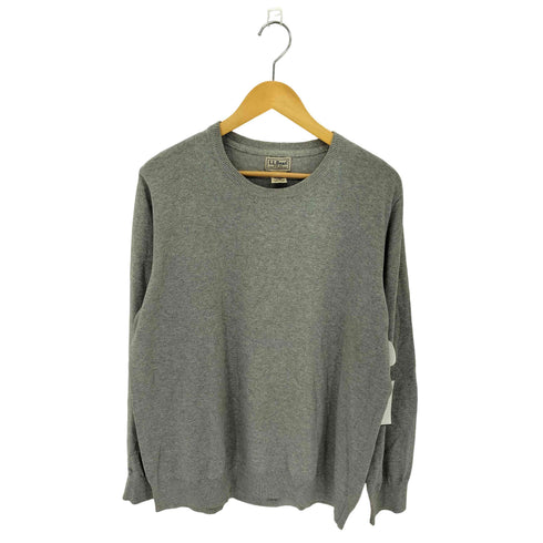 エルエルビーン L.L.Bean コットンカシミヤ クルーネックニット メンズ import:L