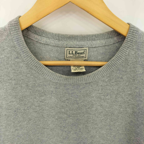 エルエルビーン L.L.Bean コットンカシミヤ クルーネックニット メンズ import:L