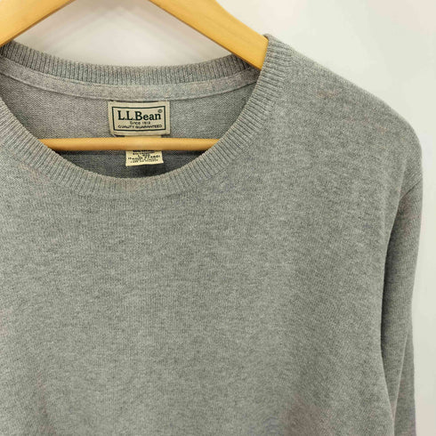 エルエルビーン L.L.Bean コットンカシミヤ クルーネックニット メンズ import:L