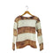 ローレンラルフローレン LAUREN RALPH LAUREN 90s ダメージ タイダイボーダー 長袖 クルーネックニット レディース import:S