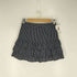 バーバリーブルーレーベル BURBERRY BLUE LABEL ストライプ フリル ミニスカート レディース EUR:38