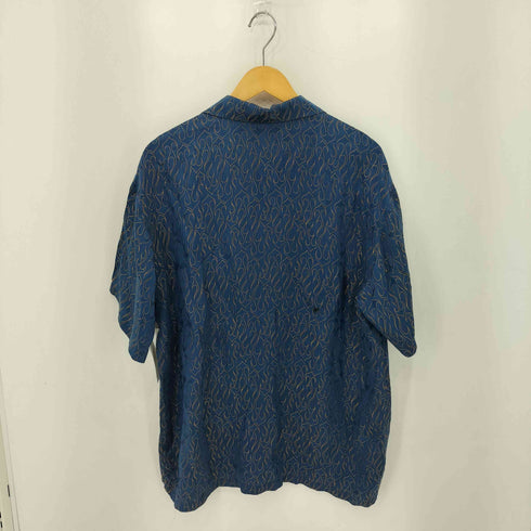 odo シルクレーヨン フレイム オープンカラーシャツ メンズ import:L