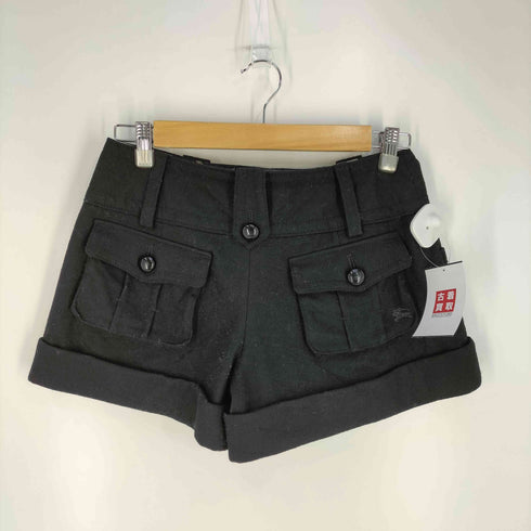 バーバリーブルーレーベル BURBERRY BLUE LABEL カシミヤ混 ショートパンツ レディース EUR:38