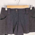バーバリーブルーレーベル BURBERRY BLUE LABEL 裾プリーツ ウールショートパンツ レディース EUR:38