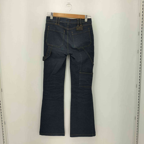 ディーアンドジー D&G デカジップ マルチポケット ペインター フレアデニムパンツ Y2K レディース 26/40