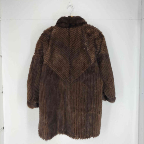 サガミンク SAGA MINK 銀サガ ミンクファーショールカラーコート レディース 13