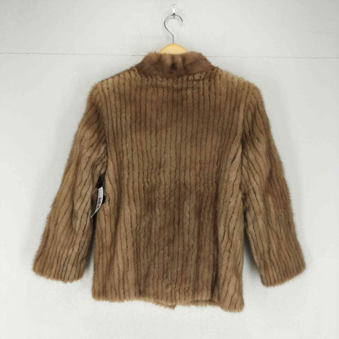 サガミンク SAGA MINK 銀サガ ミンクファーショールカラージャケット レディース 11