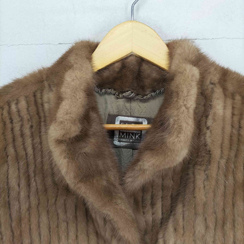 サガミンク SAGA MINK 銀サガ ミンクファーショールカラージャケット レディース 11