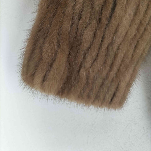 サガミンク SAGA MINK 銀サガ ミンクファーショールカラージャケット レディース 11