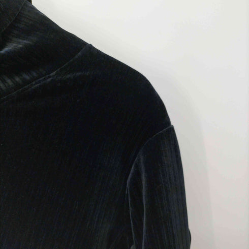 RIELABO ベロア ハイネック カットソー メンズ JPN:46