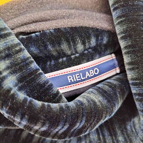 RIELABO ベロア ハイネック カットソー メンズ JPN:46