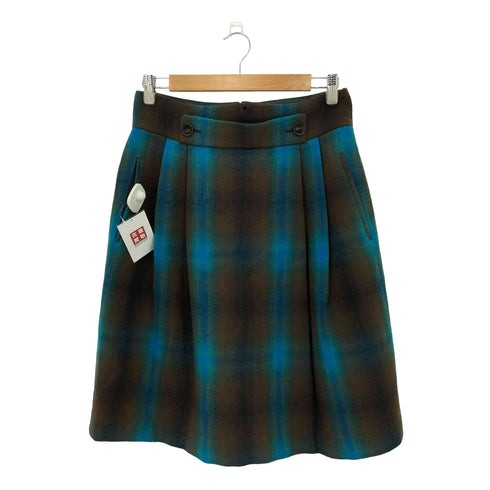 ダナキャランニューヨーク DKNY オンブレチェック スカート レディース 10