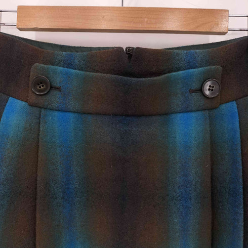 ダナキャランニューヨーク DKNY オンブレチェック スカート レディース 10