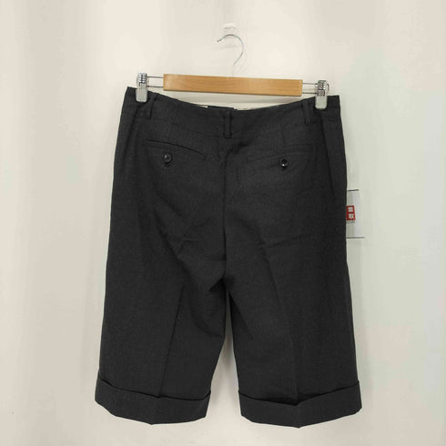 Pao de de センタープレス ヘムダブル スラックスショートパンツ ショーツ casual レディース 3