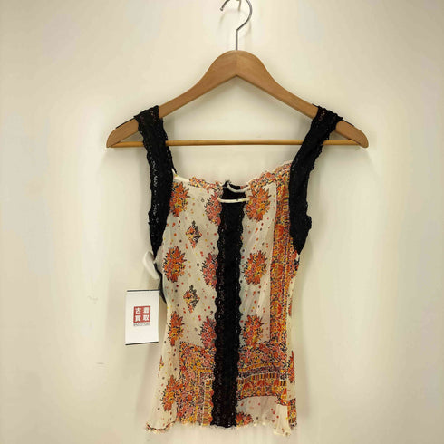 ジャンポールゴルチエ Jean Paul GAULTIER フルグラフィック パワーネット キャミソール タンクトップ archive y2k レディース 40