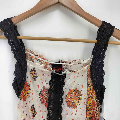 ジャンポールゴルチエ Jean Paul GAULTIER フルグラフィック パワーネット キャミソール タンクトップ archive y2k レディース 40