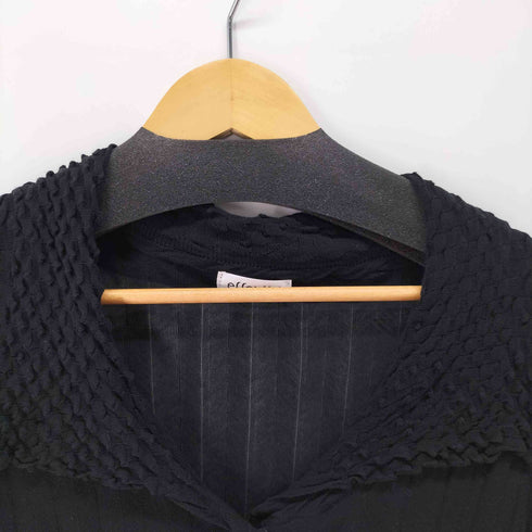 ヒロコビス HIROKO BIS essentiel フレアスリーブ コットン カーディガン レディース JPN:13号