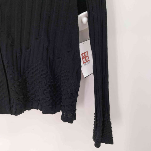 ヒロコビス HIROKO BIS essentiel フレアスリーブ コットン カーディガン レディース JPN:13号