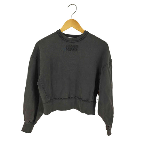 アダムエロペ Adam et Rope 24AW 洗える ボールバイオ加工スウェットシャツ レディース FREE