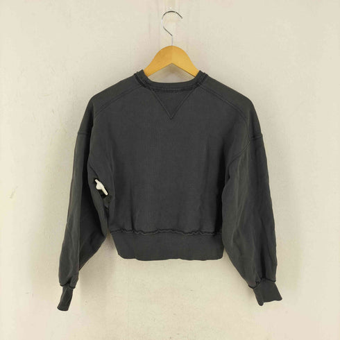 アダムエロペ Adam et Rope 24AW 洗える ボールバイオ加工スウェットシャツ レディース FREE