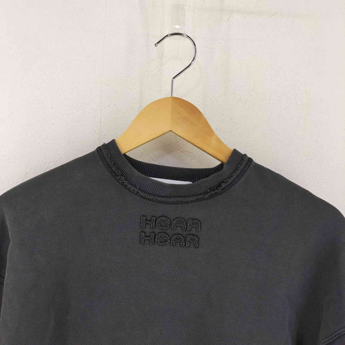 アダムエロペ Adam et Rope 24AW 洗える ボールバイオ加工スウェットシャツ レディース FREE