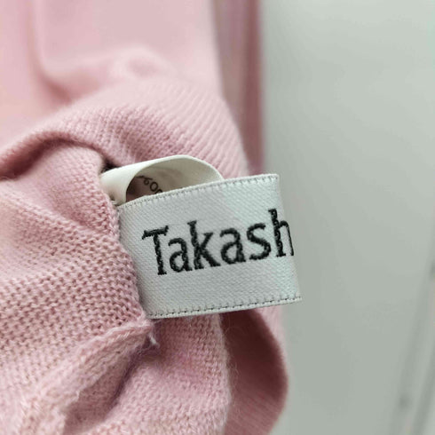 タカシマヤ TAKASHIMAYA カシミヤ100% ハイネック タートルネック ニット レディース JPN:L