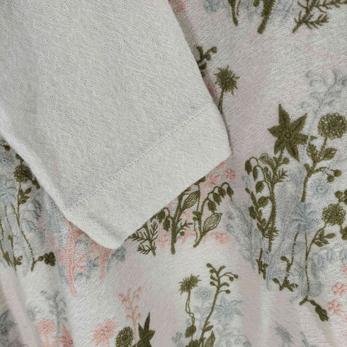 コットンハウスアヤ Cotton House Aya castle combe garden フラワー刺繍 ウール ブラウス レディース JPN:M