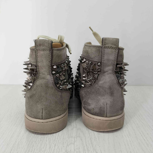 クリスチャンルブタン CHRISTIAN LOUBOUTIN スパイクスタッズ ハイカットスニーカー メンズ EUR:43