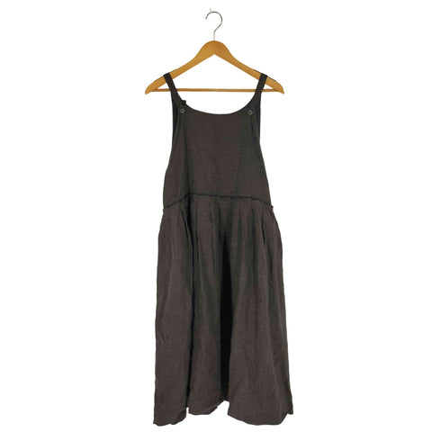 コットンハウスアヤ Cotton House Aya yesterday CROSS ギャザー リネン ワンピース レディース JPN:S