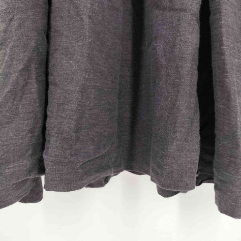 コットンハウスアヤ Cotton House Aya yesterday CROSS ギャザー リネン ワンピース レディース JPN:S