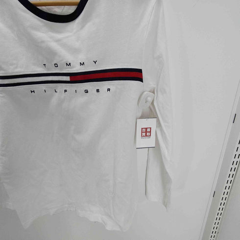 トミーヒルフィガー TOMMY HILFIGER TINO TEE ロゴロングスリーブTシャツ メンズ import:L