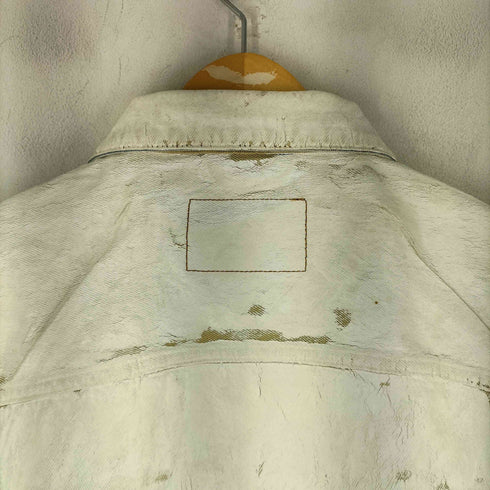 ディーゼル DIESEL D-BARCY GIACCA ペンキ加工デニムジャケット メンズ import:M