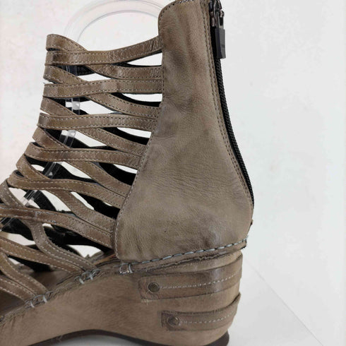 Hina Green Day バックジップグラディエーターサンダル Y2K レディース LL