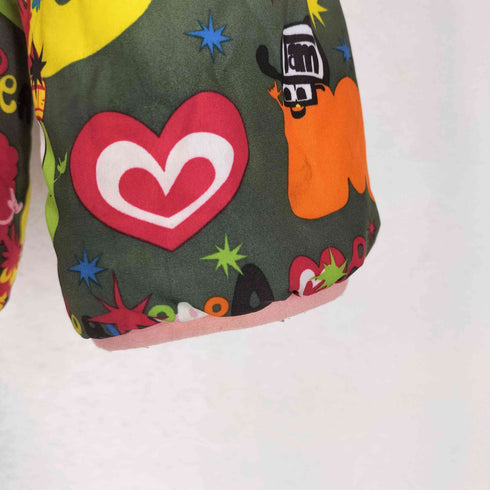 joyful and monster Y2K 平成 裏地フリース ジップアップジャケット レディース 150