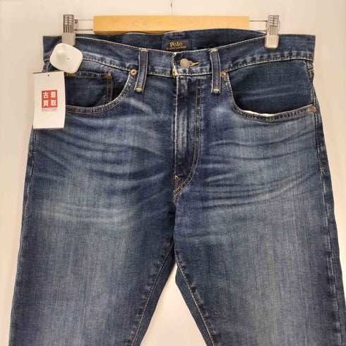 ポロラルフローレン POLO RALPH LAUREN IDEAL ジップ 5ポケット ストレート デニム パンツ メンズ 32×32