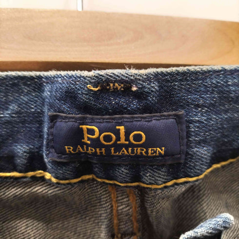 ポロラルフローレン POLO RALPH LAUREN IDEAL ジップ 5ポケット ストレート デニム パンツ メンズ 32×32