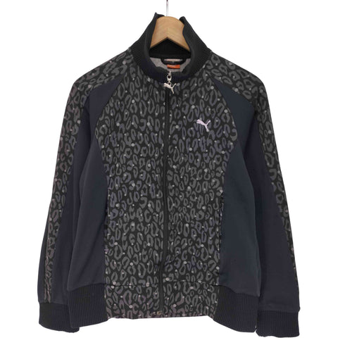 プーマ PUMA レオパード トラックジャケット レディース import:L