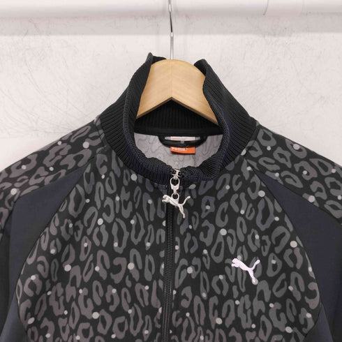 プーマ PUMA レオパード トラックジャケット レディース import:L
