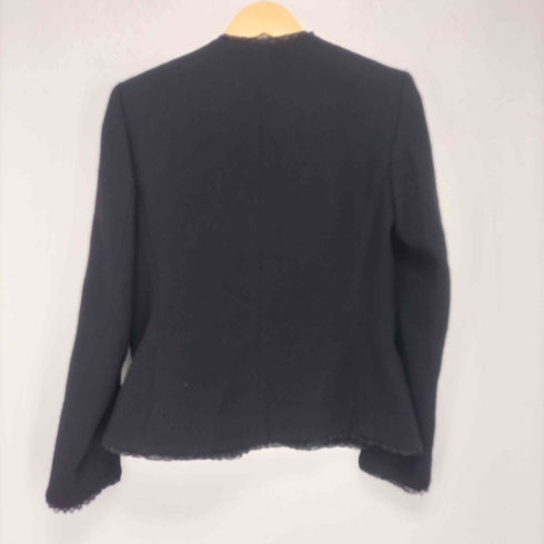 dana buchman 装飾ノーカラージャケット レディース US:4