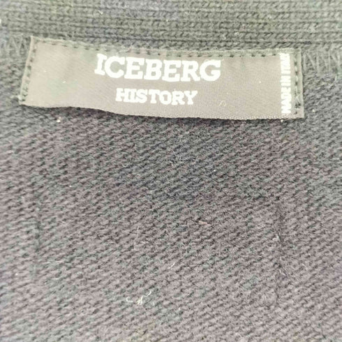 ヒストリーアイスバーグ HISTORY ICEBERG イタリア製 キャラクター刺繍ニットベスト メンズ JPN:L