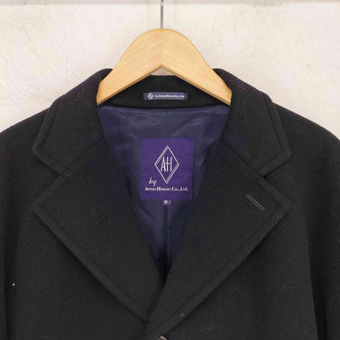 エーボンハウス AVON HOUSE カシミヤ混 ウールチェスターコート メンズ M