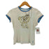 エンジェルブルー ANGEL BLUE キャラクター プリント リンガー Tシャツ Y2K レディース JPN:L