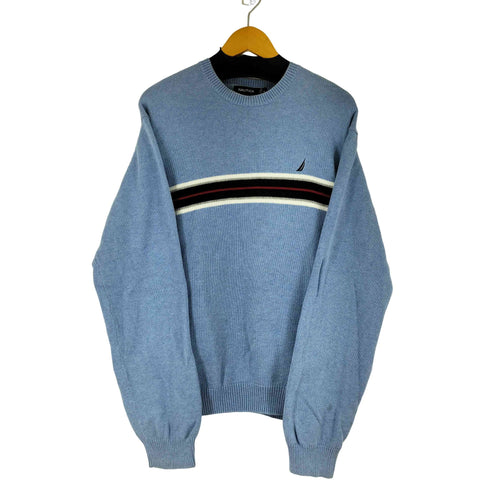 ノーティカ NAUTICA クルーネック コットンニット メンズ JPN:XL