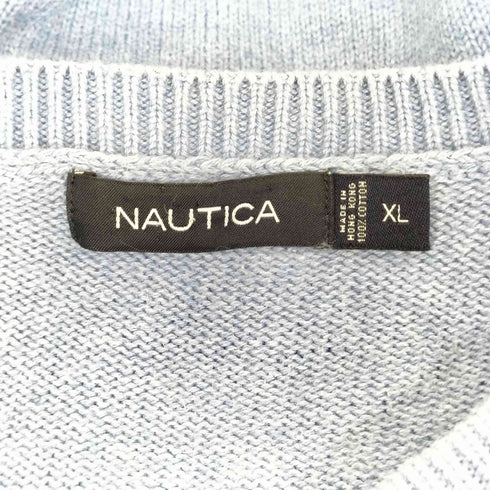 ノーティカ NAUTICA クルーネック コットンニット メンズ JPN:XL