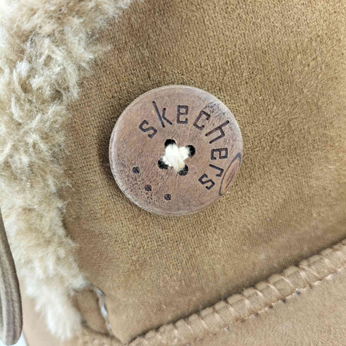 スケッチャーズ SKECHERS KEEPSAKES - COZY COOL ムートンブーツ レディース JPN:24