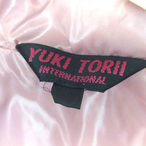 ユキトリイ YUKI TORII ビジュー装飾 ナイロンコート レディース JPN:40